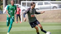 Hyoran fez o gol da vitória do Galo no jogo-treino contra o América-MG