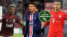 Dia do Mercado - Bruno Henrique, Thiago Silva e Thiago Alcantara