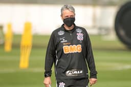 Tiago Nunes - Treino Corinthians