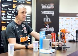 Tiago Nunes - Coletiva Corinthians