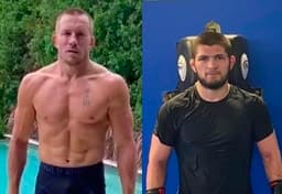 Dana se mostrou disposto a realizar a superluta entre GSP e Khabib (Foto: Reprodução/Instagram)