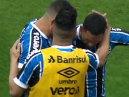 Grêmio x Novo Hamburgo - Comemoração