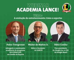 Pôster - Webinar Academia LANCE!