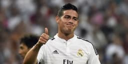 James Rodriguez, acertado com o o São Paulo, já defendeu o Real Madrid