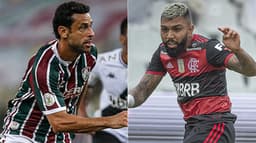 Montagem - Fred e Gabigol