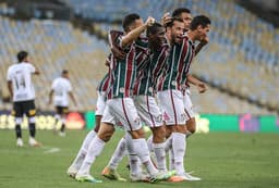 Fluminense x Corinthians - Comemoração