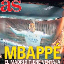 Capa do "As" - Mbappé