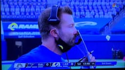 Sean McVay máscara