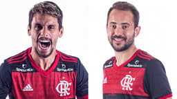 Montagem - Rodrigo Caio e Everton Ribeiro