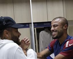 Neymar e Rafa Alcantara