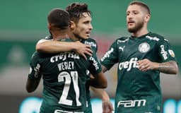 Palmeiras x Tigre - Comemoração