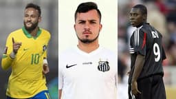 Neymar, Jean Chera e Freddy Adu