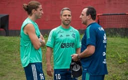 Treino Flamengo - Rogério Ceni