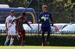 Goleiro Felipe Carneiro é um dos responsáveis pela boa campanha do Tricolor na primeira fase do Campeonato Brasileiro Sub-17