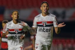 São Paulo x Flamengo - Comemoração