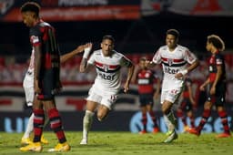 São Paulo x Flamengo - Comemoração