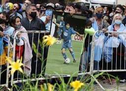 Velório de Maradona na Casa Rosada