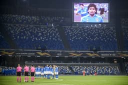 Napoli x Rijeka - Homenagem a Maradona