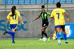 O time feminino do América-MG está eliminado do Brasileiro Série A2 e terá somente o Mineiro pela frente