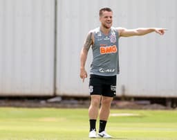 Ramiro - Treino Corinthians