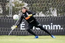 Cássio - Treino Corinthians