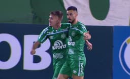 Chapecoense x Cuiabá - Comemoração