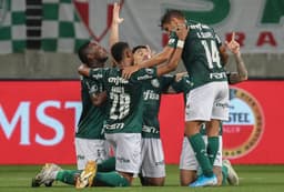 Palmeiras x Delfín - Comemoração