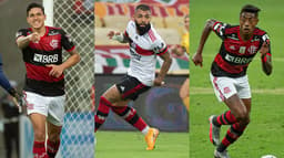 Pedro Gabigol e Bruno Henrique