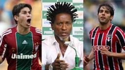 Conca, Zé Roberto e Kaká