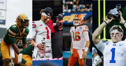 quarterbacks mock draft justin fields, trevor lawrence, justin fields, trey lance