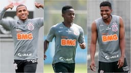 Montagem - Otero, Cazares e Jemerson - Corinthians