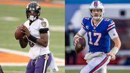 Buffalo Bills Josh Allen Lamar Jackson