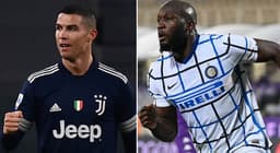 Montagem Juventus Inter de Milão