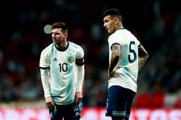 Lionel Messi e Leandro Paredes - Argentina