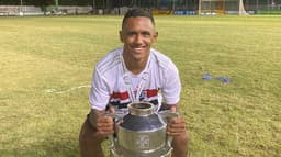 Atleta Marquinhos, do sub-17 do São Paulo