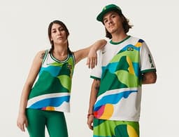 Nike havia anunciado os uniformes da Seleção Brasileira de skate para os Jogos de Tóquio (Foto: Divulgação)