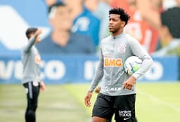 Gil - Treino Corinthians