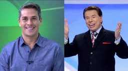 Ivan Moré e Silvio Santos