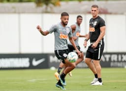 Vitinho - Treino Corinthians