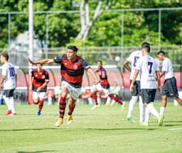 Mateus Lima, atacante do Flamengo