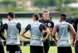 Mancini - Treino Corinthians