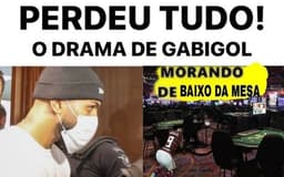 Meme: Gabigol no cassino