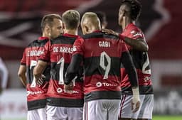 Flamengo x Bangu - Gabigol, Bruno Henrique, Arrascaeta e Everton Ribeiro