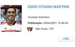 Eder no BID da CBF