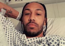 Aubameyang no hospital