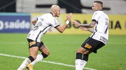 Corinthians x São Bento - Comemoração Corinthians