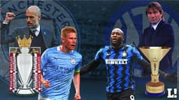 Arte - Manchester City e Inter de Milão