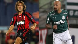 Montagem - Pirlo e F. Melo