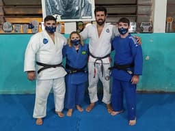 Equipe de Judô da Umbra vem trabalhando com técnicas de Jiu-Jitsu (Foto: Divulgação)