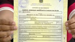 Certidão Gabriel Henrique Arrascaeta Chagas da Silva